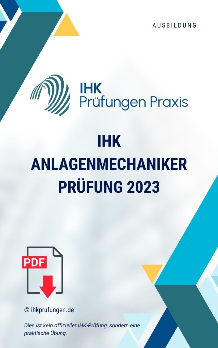 IHK Anlagenmechaniker Prüfung 2023