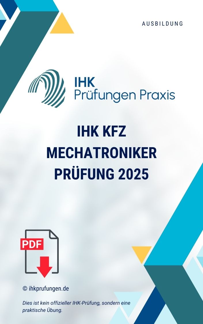 IHK Kfz Mechatroniker Prüfung 2025 Praktisch